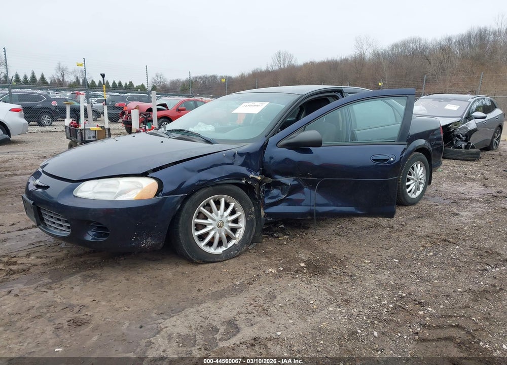 2003 CHRYSLER SEBRING LX VIN: 1C3EL46T13N539924