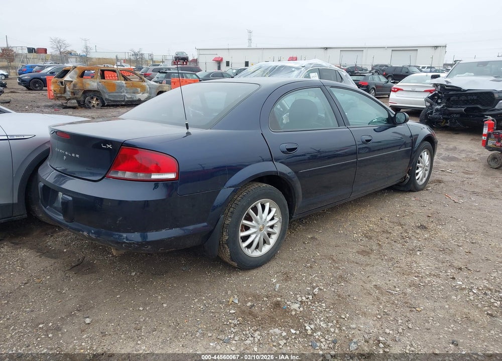 2003 CHRYSLER SEBRING LX VIN: 1C3EL46T13N539924