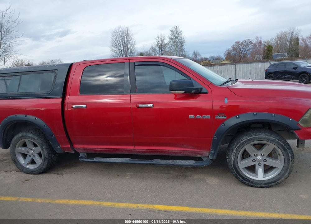 2009 DODGE RAM 1500 SLT/SPORT/TRX VIN: 1D3HV13T59S701996