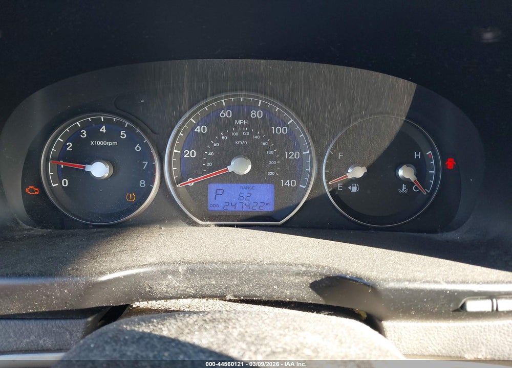 2011 HYUNDAI SANTA FE GLS VIN: 5XYZGDAB3BG019990