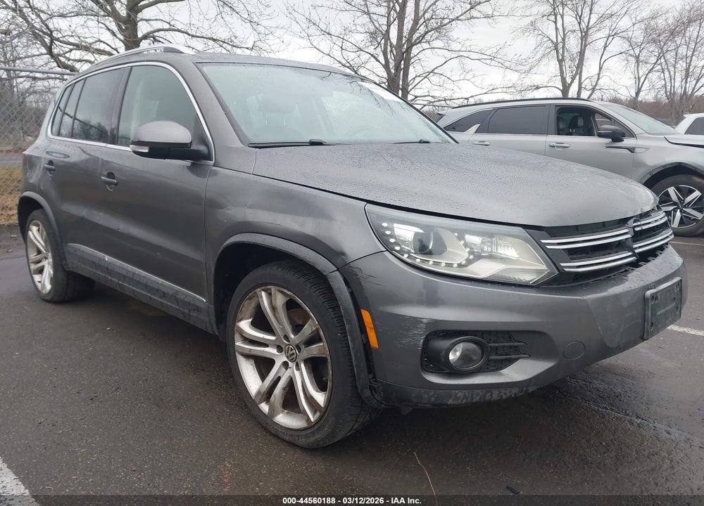2012 VOLKSWAGEN TIGUAN S/SE/SEL VIN: WVGBV7AX9CW000641