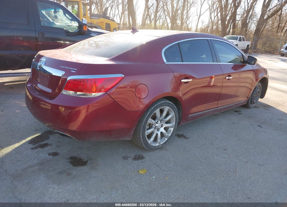 2010 BUICK LACROSSE CXS VIN: 1G4GE5GV8AF165335