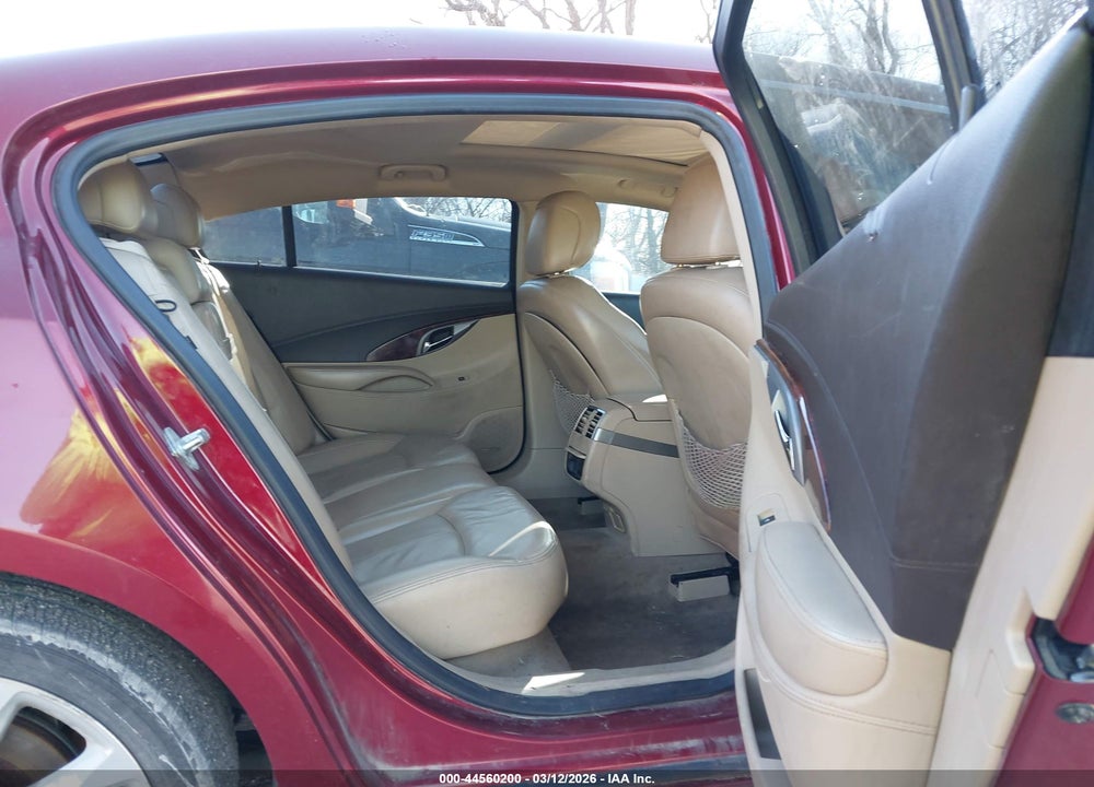 2010 BUICK LACROSSE CXS VIN: 1G4GE5GV8AF165335