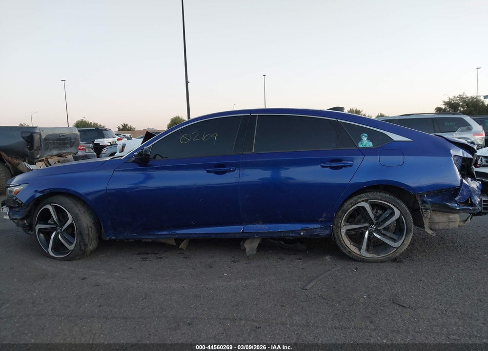 2021 HONDA ACCORD SPORT VIN: 1HGCV1F38MA100564