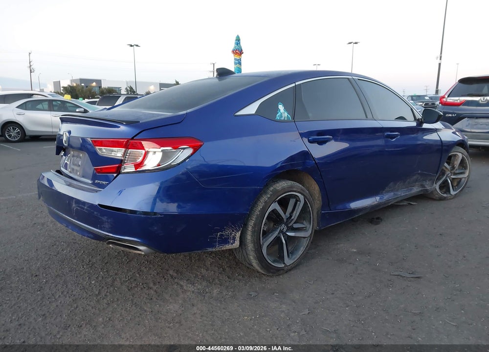 2021 HONDA ACCORD SPORT VIN: 1HGCV1F38MA100564