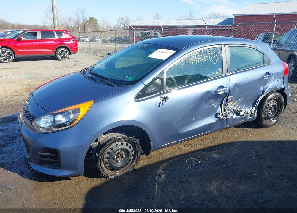 2016 KIA RIO LX VIN: KNADM5A37G6640044
