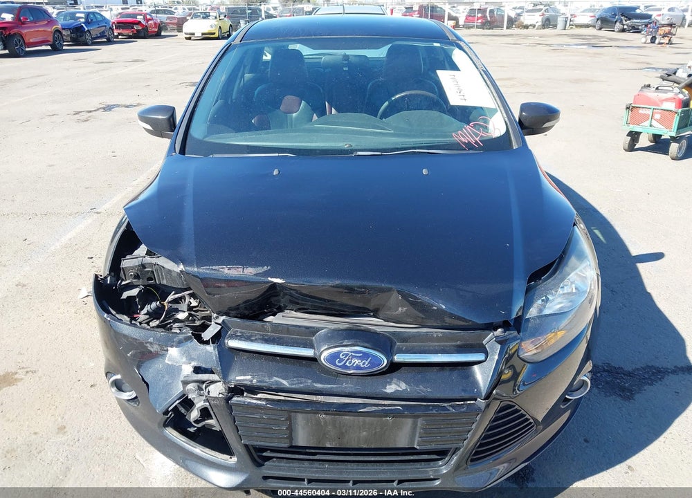 2013 FORD FOCUS TITANIUM VIN: 1FADP3N24DL301616