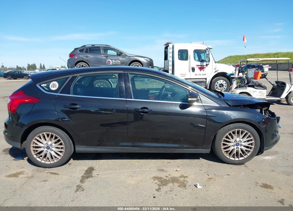 2013 FORD FOCUS TITANIUM VIN: 1FADP3N24DL301616
