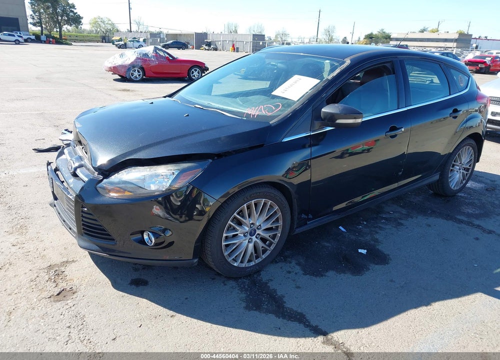2013 FORD FOCUS TITANIUM VIN: 1FADP3N24DL301616