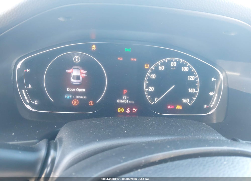 2019 HONDA ACCORD LX VIN: 1HGCV1F15KA142427