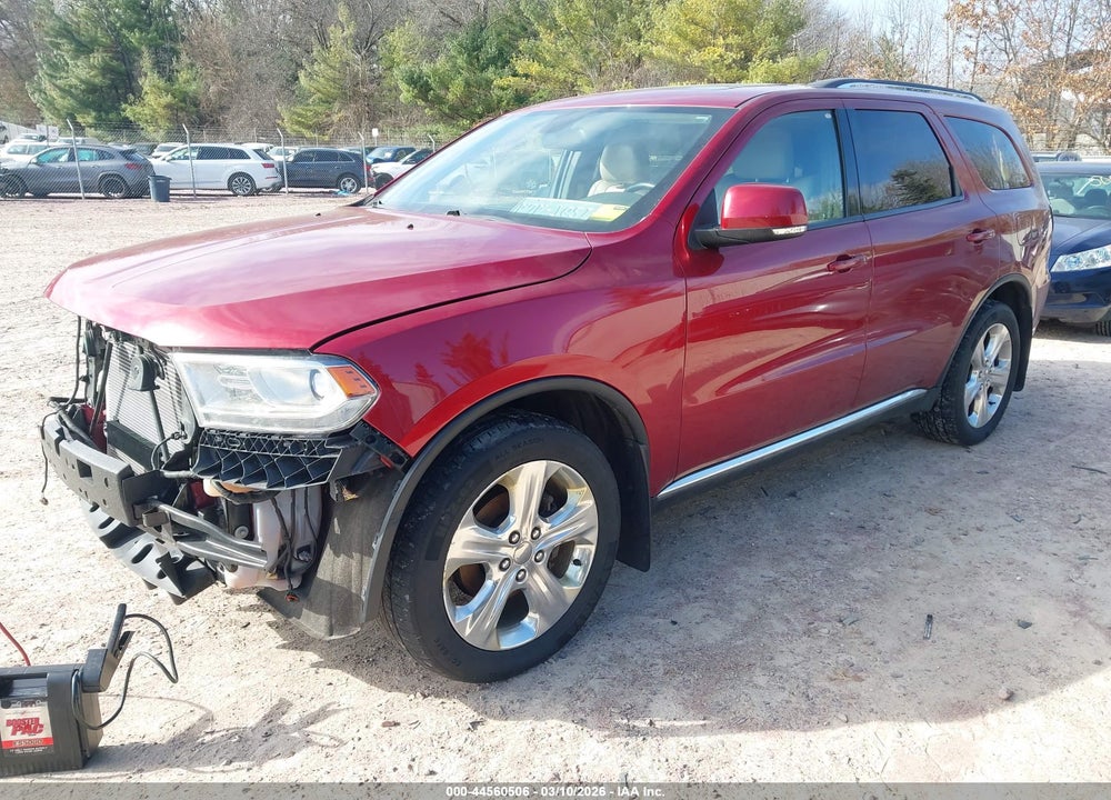 2014 DODGE DURANGO LIMITED VIN: 1C4RDJDG3EC552574