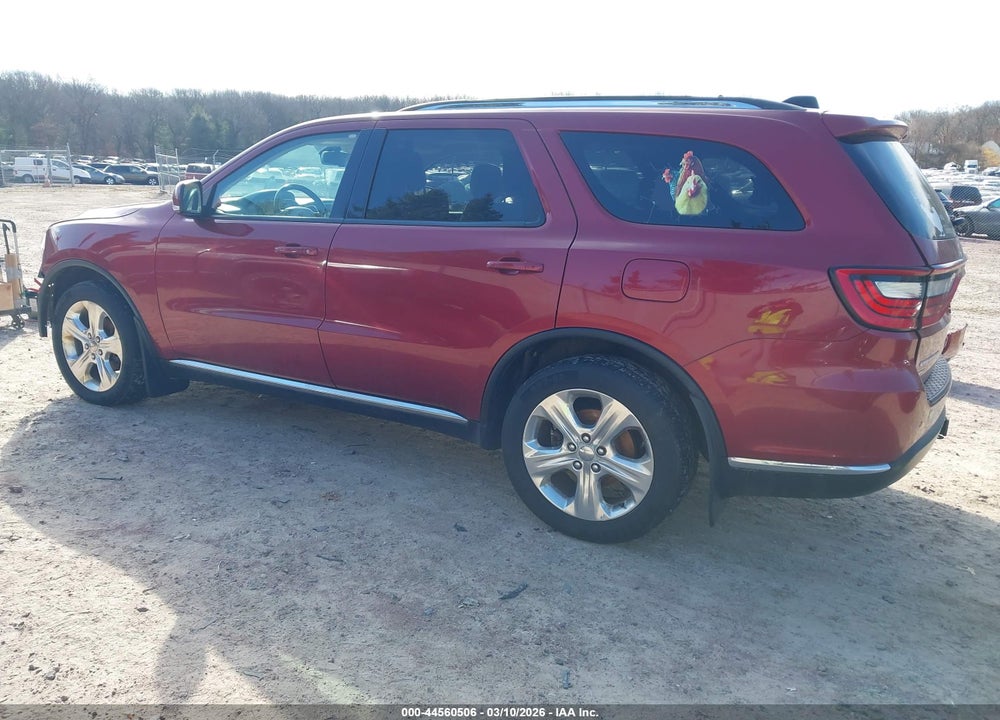 2014 DODGE DURANGO LIMITED VIN: 1C4RDJDG3EC552574