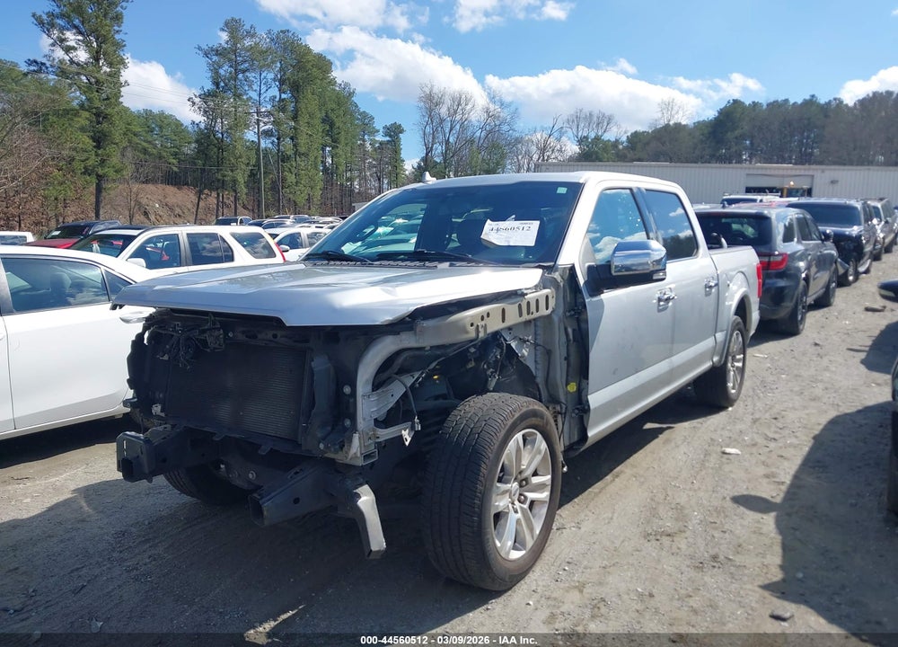 2018 FORD F-150 PLATINUM VIN: 1FTEW1C54JFE24622