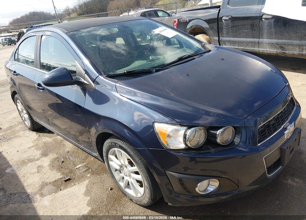 2015 CHEVROLET SONIC LT MANUAL VIN: 1G1JD5SH0F4125289