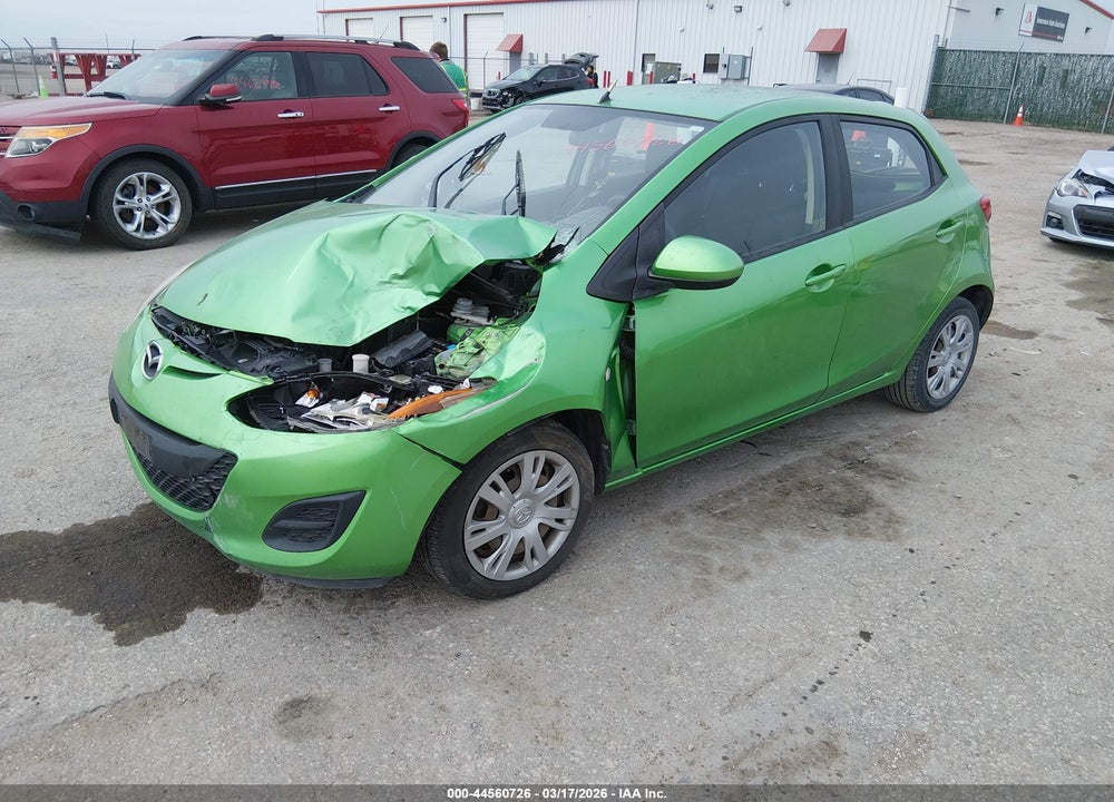 2011 MAZDA 2 SPORT VIN: JM1DE1HY2B0104222