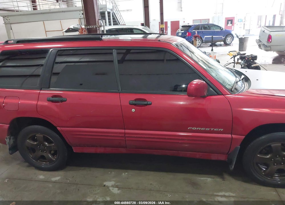 2001 SUBARU FORESTER S VIN: JF1SF65601H745413