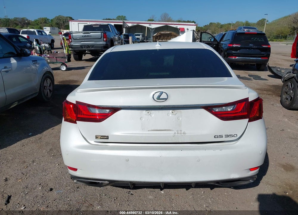 2013 LEXUS GS 350 VIN: JTHBE1BL1D5000362