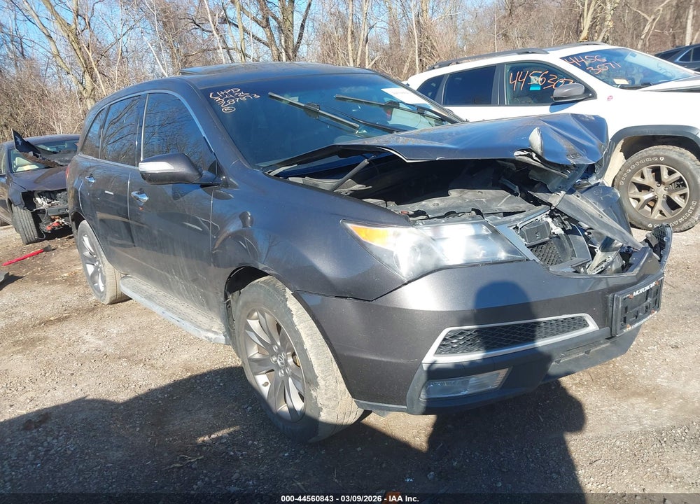 2011 ACURA MDX ADVANCE PACKAGE VIN: 2HNYD2H54BH513845