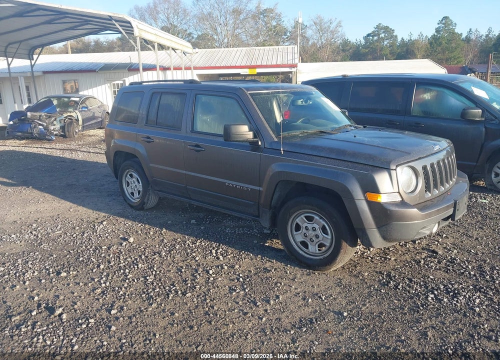 2016 JEEP PATRIOT SPORT VIN: 1C4NJPBA7GD812142
