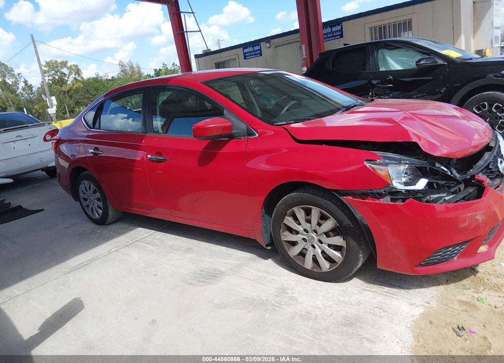 2017 NISSAN SENTRA SV VIN: 3N1AB7AP5HL719846