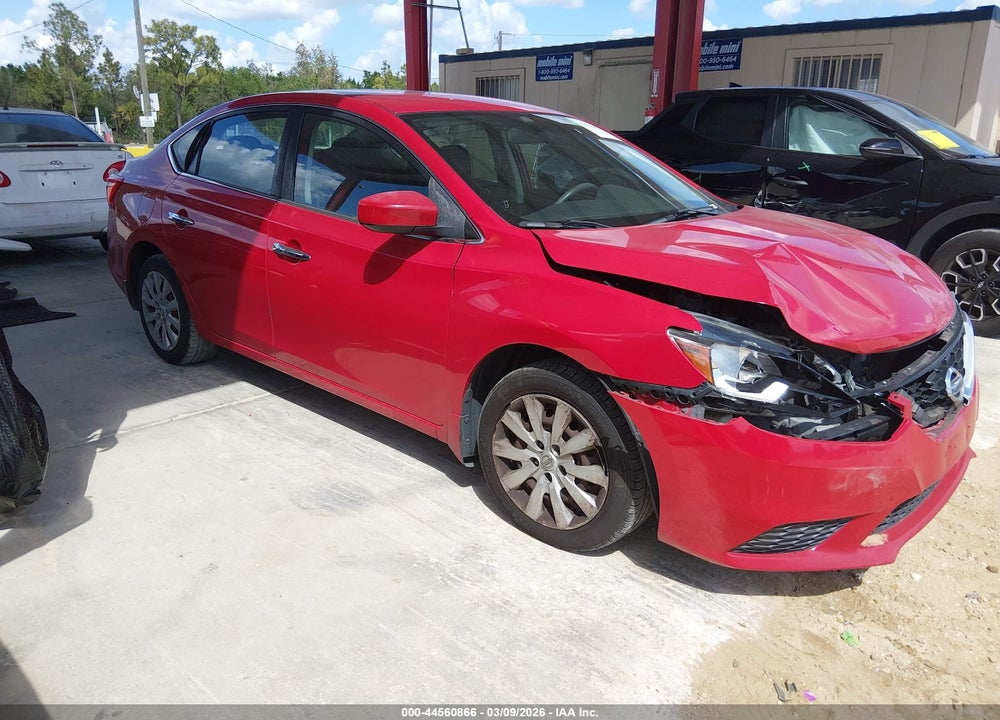 2017 NISSAN SENTRA SV VIN: 3N1AB7AP5HL719846