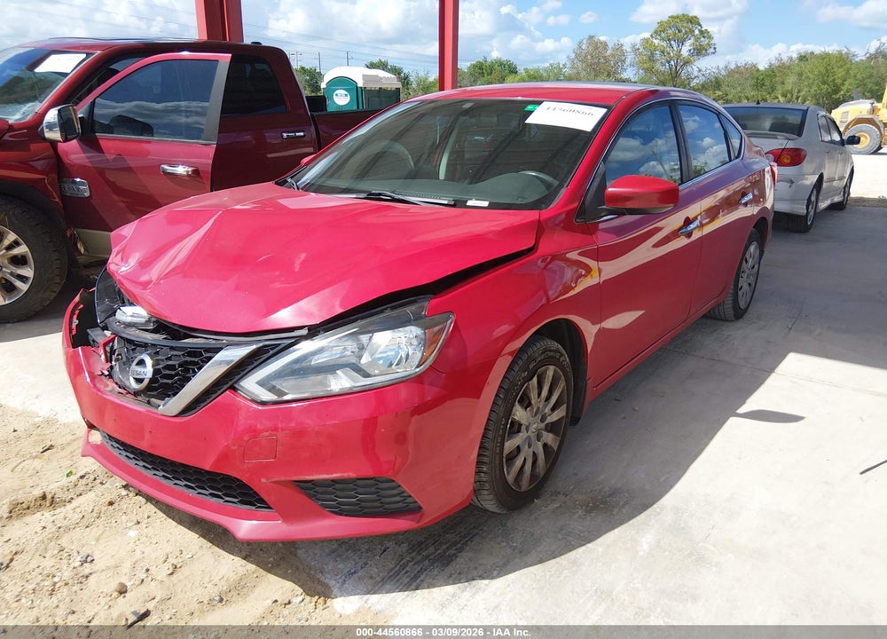 2017 NISSAN SENTRA SV VIN: 3N1AB7AP5HL719846