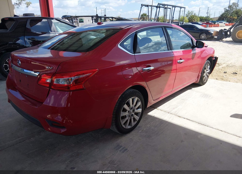 2017 NISSAN SENTRA SV VIN: 3N1AB7AP5HL719846