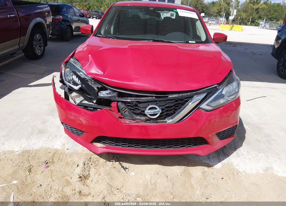 2017 NISSAN SENTRA SV VIN: 3N1AB7AP5HL719846