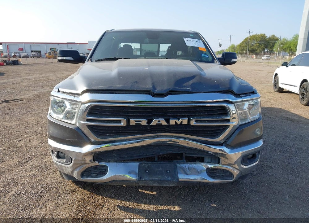 2019 RAM 1500 BIG HORN/LONE STAR  4X2 5'7 BOX VIN: 1C6RREFT3KN684678