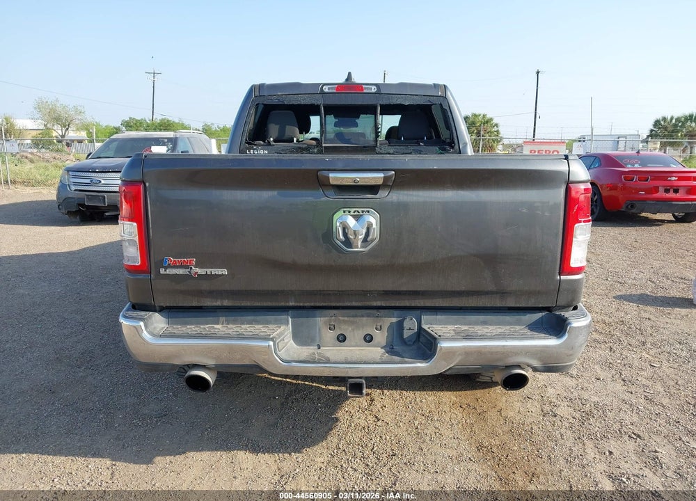 2019 RAM 1500 BIG HORN/LONE STAR  4X2 5'7 BOX VIN: 1C6RREFT3KN684678