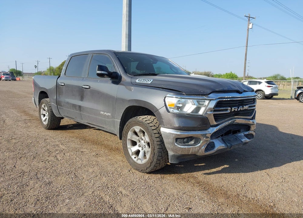 2019 RAM 1500 BIG HORN/LONE STAR  4X2 5'7 BOX VIN: 1C6RREFT3KN684678