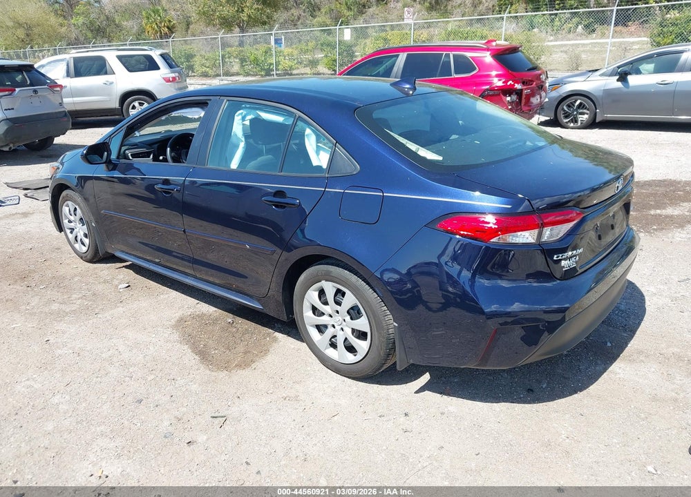 2024 TOYOTA COROLLA LE VIN: 5YFB4MDE2RP115258