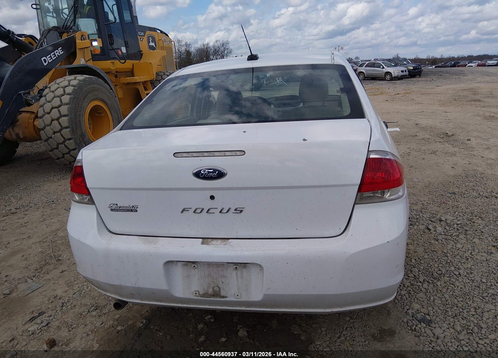 2008 FORD FOCUS S VIN: 1FAHP34NX8W279087