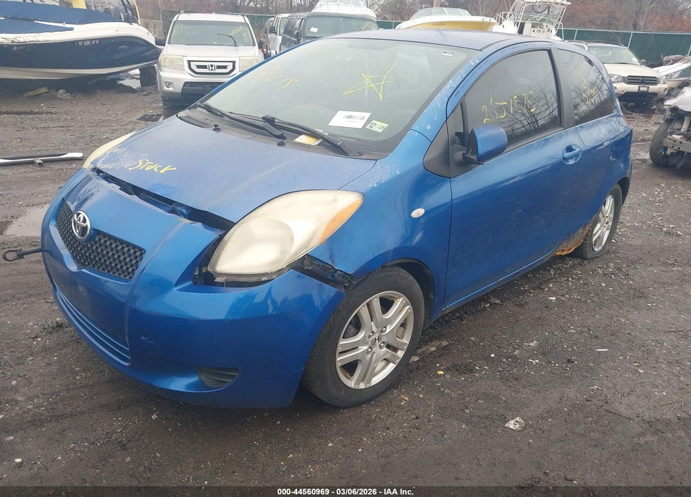 2007 TOYOTA YARIS VIN: JTDJT923075075169
