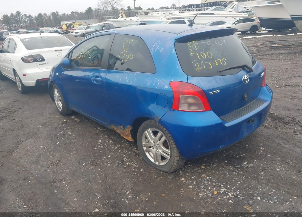 2007 TOYOTA YARIS VIN: JTDJT923075075169