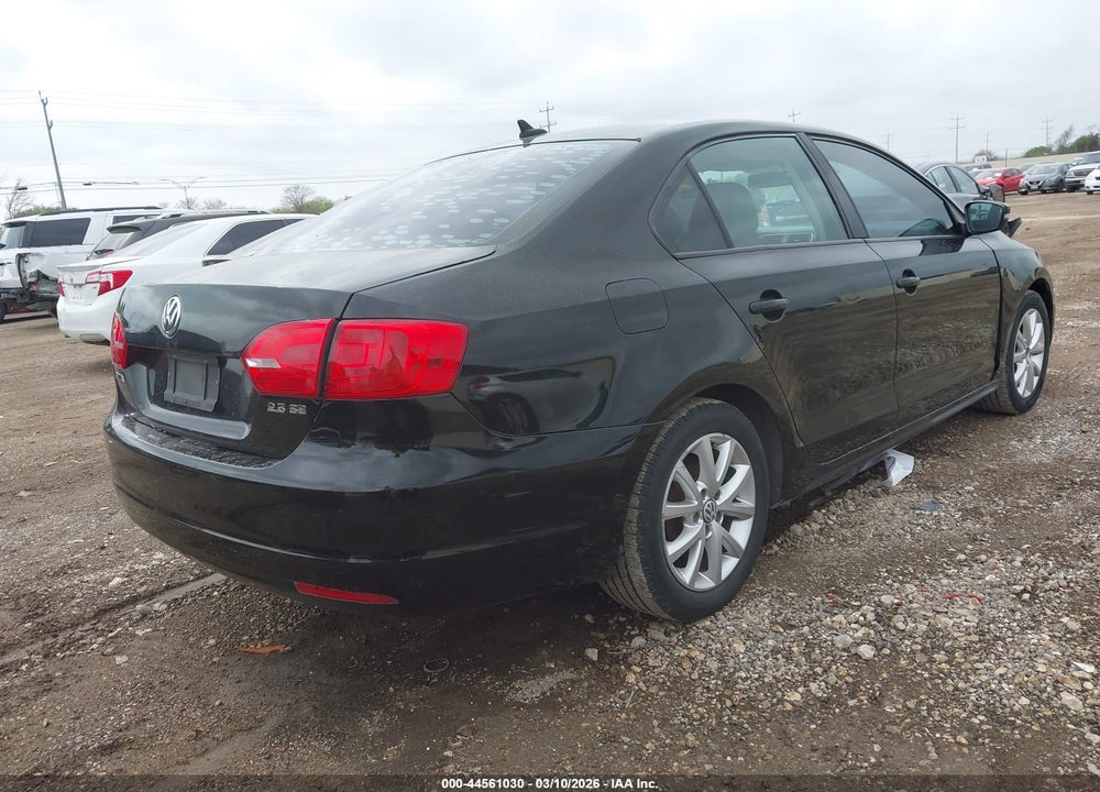 2012 VOLKSWAGEN JETTA 2.5L SE VIN: 3VWDX7AJXCM340283