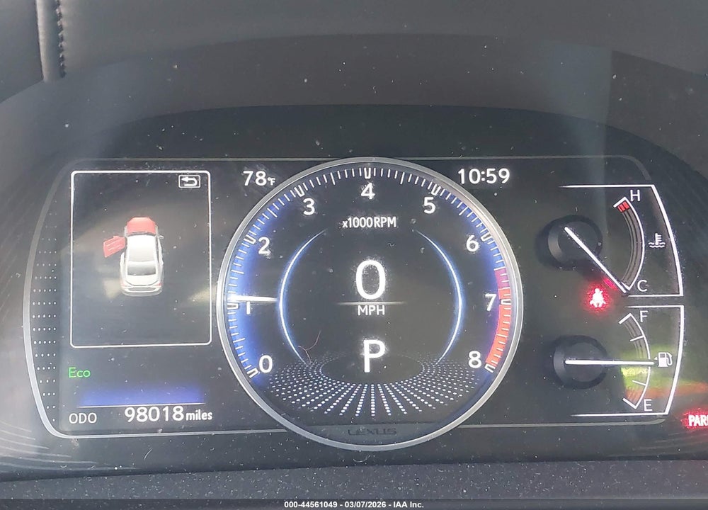 2019 LEXUS ES 350 LUXURY VIN: JTHBZ1B16K2001847