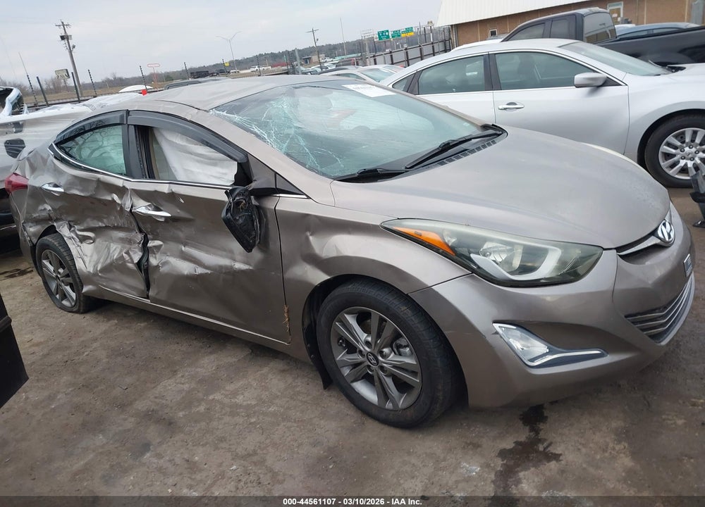 2015 HYUNDAI ELANTRA VIN: 5NPDH4AE1FH608794