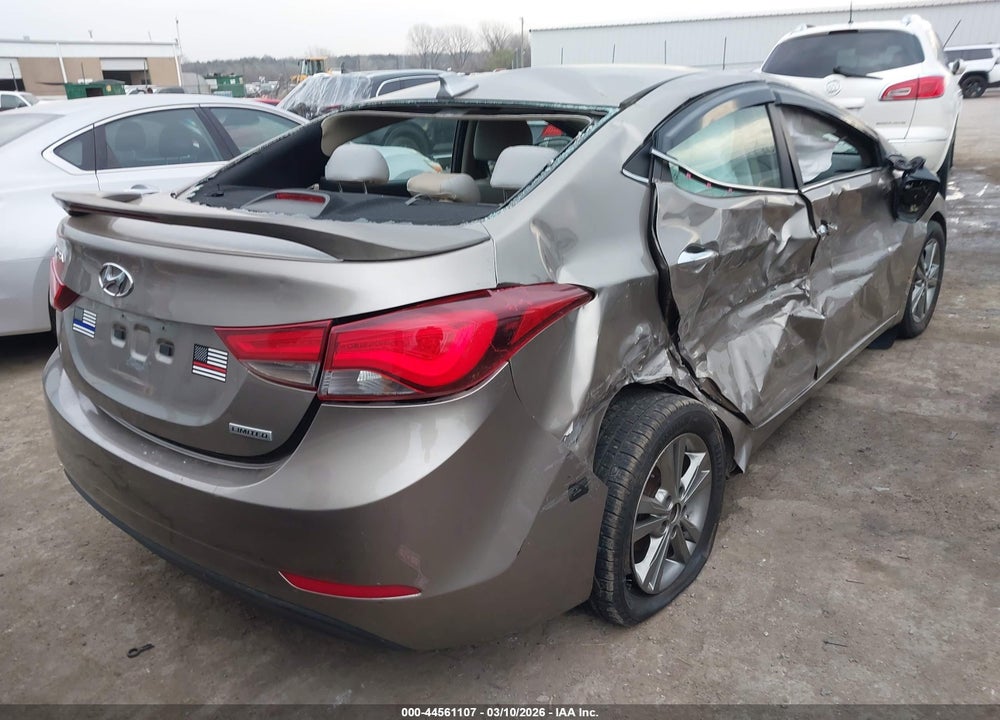 2015 HYUNDAI ELANTRA VIN: 5NPDH4AE1FH608794