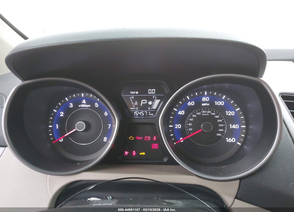 2015 HYUNDAI ELANTRA VIN: 5NPDH4AE1FH608794