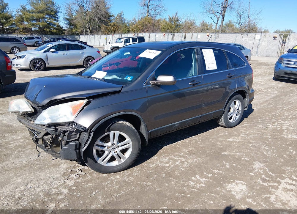 2010 HONDA CR-V EX-L VIN: 5J6RE4H70AL029459
