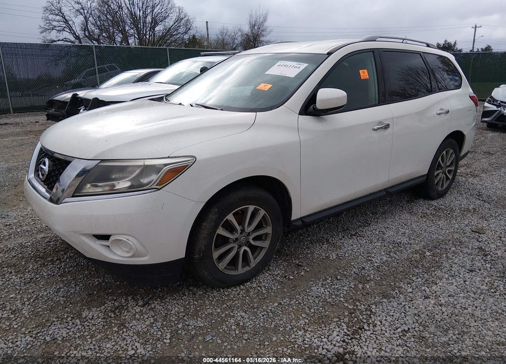 2016 NISSAN PATHFINDER S VIN: 5N1AR2MN0GC621299