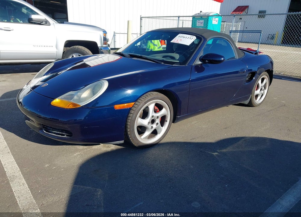 1998 PORSCHE BOXSTER VIN: WP0CA2984WU622133