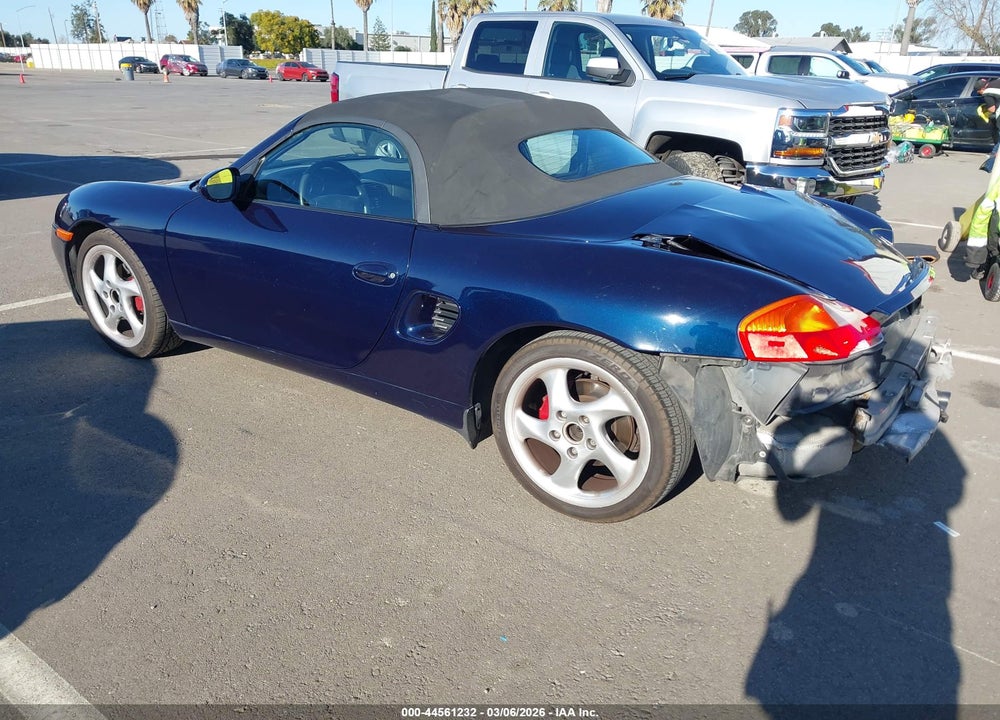 1998 PORSCHE BOXSTER VIN: WP0CA2984WU622133
