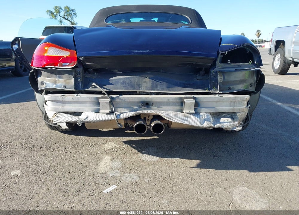 1998 PORSCHE BOXSTER VIN: WP0CA2984WU622133
