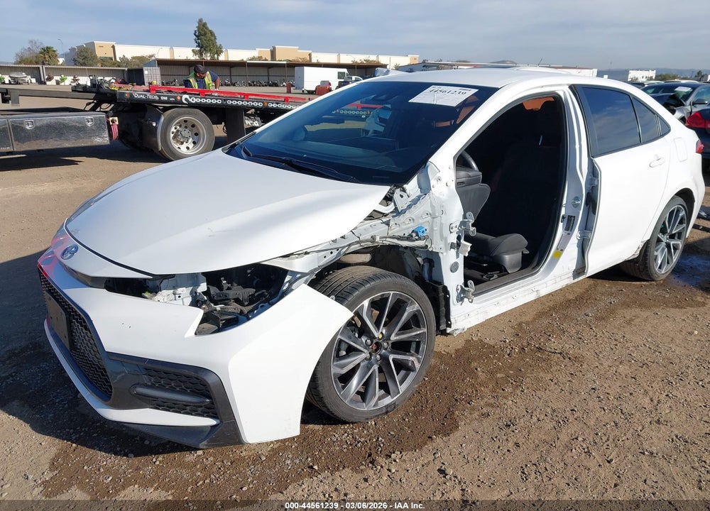 2022 TOYOTA COROLLA SE VIN: JTDS4MCE2N3500419