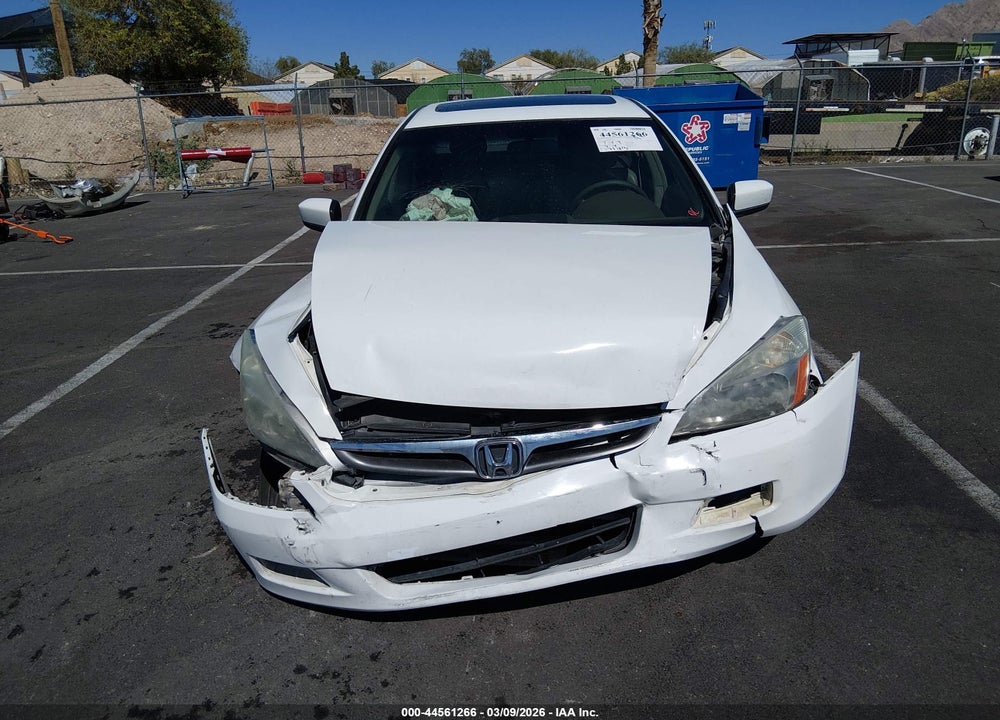 2007 HONDA ACCORD 3.0 EX VIN: 1HGCM66527A073559
