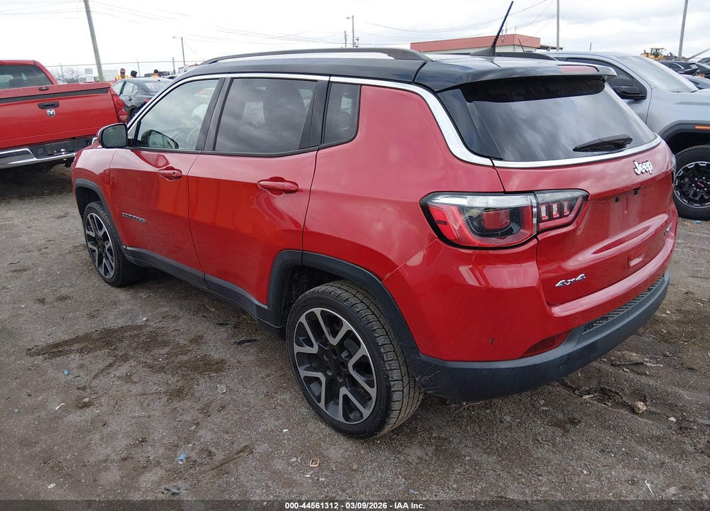 2018 JEEP COMPASS LIMITED 4X4 VIN: 3C4NJDCB3JT455646