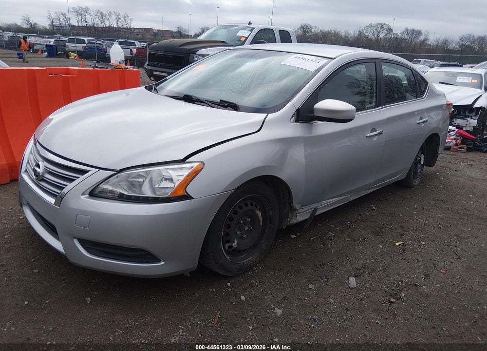 2015 NISSAN SENTRA S VIN: 3N1AB7APXFY344617