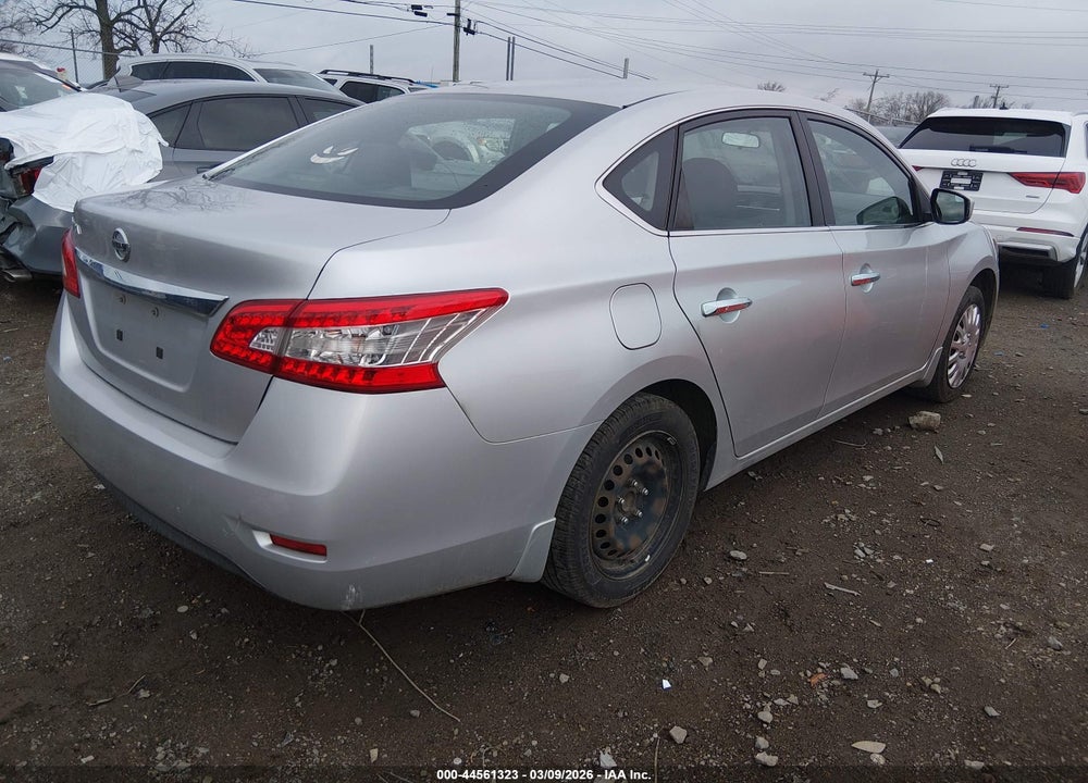 2015 NISSAN SENTRA S VIN: 3N1AB7APXFY344617